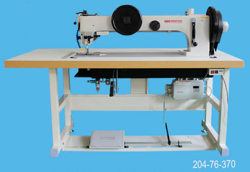 Máquina de coser triple arrastre brazo largo