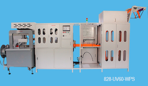automatic length cutting and winding machine