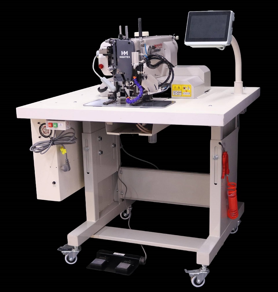 Automatic harness sewing machine