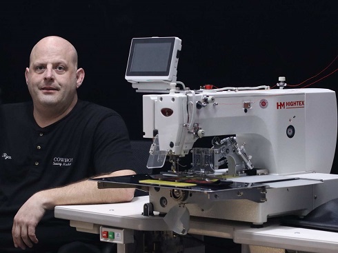 High quality electronic bar tacking machine